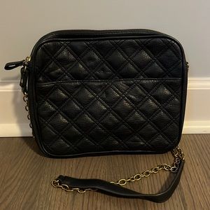 Merona Navy Purse with chain strap